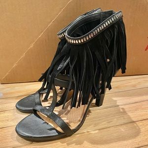 Gianni Bini Fringe Heels